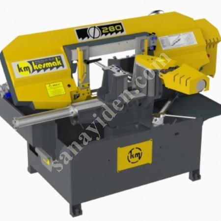 CUTTING WITH ANGLE CUTTING POSSIBILITIES KME DG 280 BAND SAW, Band Saw