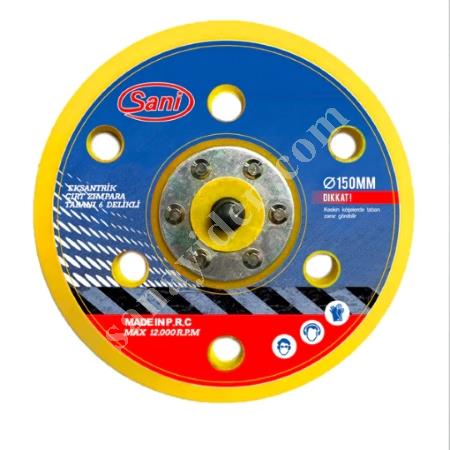 SANI ECCENTRIC SANDING PAD 150MM (6 HOLES), Other Electrical Tools