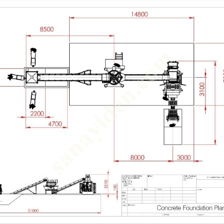 BRİKET – BETON PARKE VE BORDÜR ÜRETİM MAKİNASI (SET), Yapı İnşaat