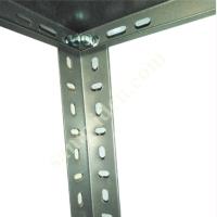 2 LAYERS GALVANISED STEEL SHELF. WAREHOUSE, ARCHIVE, FILE SHELF, Warehouse / Shelving Systems