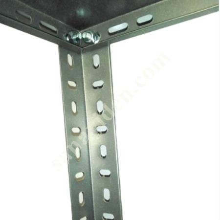 STEEL SHELF TABLE. WAREHOUSE, ARCHIVE, FILE, PANTRY SHELF 0.70 MM, Warehouse / Shelving Systems