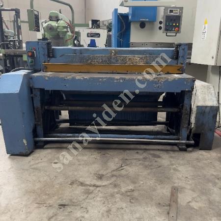 SAYMAK MARKA  1300X2,5 MM  MOTORLU GİYOTİN MAKAS  2007 MODEL, Giyotin Makas