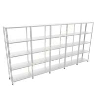 ROBUST AND LONG LASTING: 5 LAYERS GALVANISED STEEL RACK,