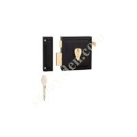 KALE CYLINDER TRAGED IRON DOOR LOCK OLD TYPE ECO - BLACK 14 CM, Locks