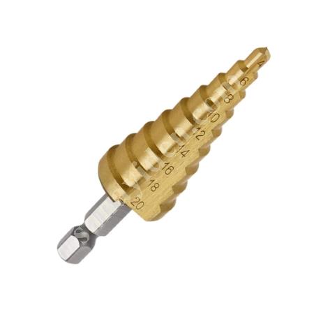 WONDER STEPPED DRILL BIT 4-20MM, Hand Tools