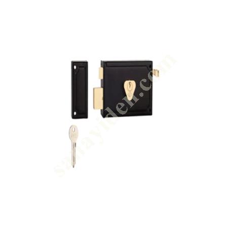 KALE CYLINDER TRAGED IRON DOOR LOCK OLD TYPE ECO - BLACK 14 CM, Locks