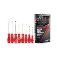 İZELTAŞ KRAFT SERIES FLAT TIP SCREWDRIVER SET 8 PIECES, Other