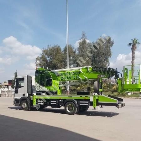 KIRALIK 30 MT SEPETLI PLATFORM  AYLIK GÜNLÜK SAATLIK KIRAYA VERILIR, Mobile Crane