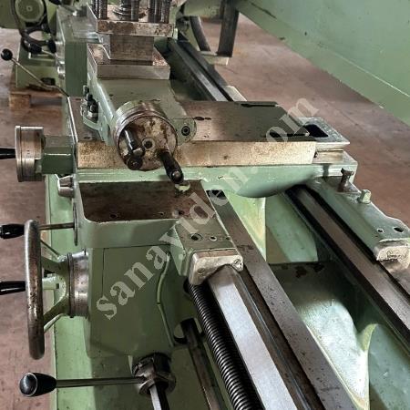 1988 MODEL 2 METERS SN 50 TEZSAN TOS LATHE - FOR SALE, Machine