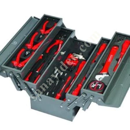 ELECTRICIAN TOOL BAG 5 COMPARTMENTS 45 PIECES, Other