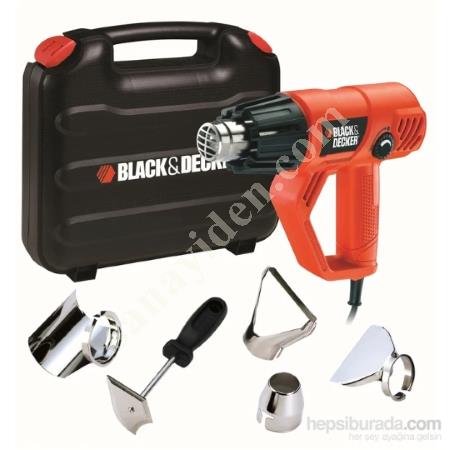 BLACK DECKER KX2001K-XK SICAK HAVA TABANCASI 2000W, Makina