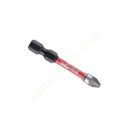 MILWAUKEE BITS PH2 50MM 10LU SHOCKWAVE, Hand Tools