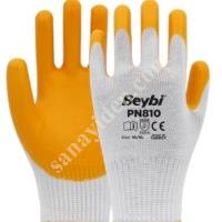 BEYBI PN7 YELLOW-WHITE GLOVE NO:9, Work Gloves