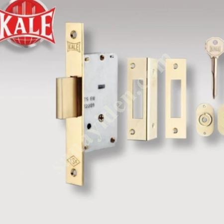 SAFETY LOCK 3 TURNS (3 KEYS) - YELLOW 35 MM, Locks