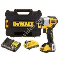 DEWALT DCF801D2-QW BRUSHLESS COMPACT IMPACT SCREWDRIVER 12V 2.0AH,