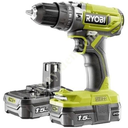 RYOBİ R18PD2-215G AKÜLÜ DARBELİ MATKAP 50 NM 18V, Akülü El Aletleri