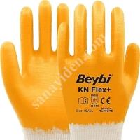 BEYBİ KN-FLEX PAMUK ASTARLI LİKRALI SARI ELDİVEN NO:9, İş Eldivenleri