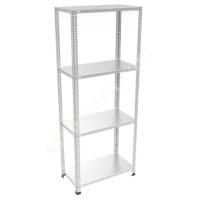 4 LAYERS GALVANISED STEEL SHELF. WAREHOUSE, ARCHIVE, FILE SHELF, Warehouse / Shelving Systems