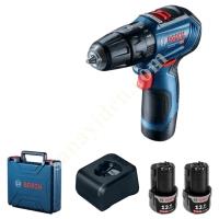 BOSCH GSB 12V-30 AKÜLÜ DARBELİ DELME VİDALAMA MAKİNASI,