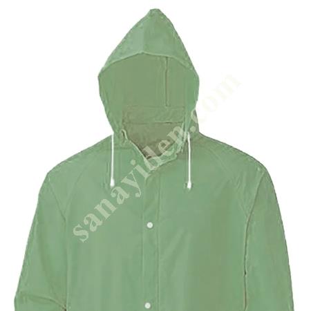 IMPORTED NEW GENERATION GREEN RAINCOAT WITH ZIPPER AND SNAP, Occupational Safety Equipment - Ohs Equipment