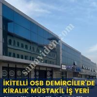 İOSB DEMİRCİLER G1'DE KİRALIK 705 M² 3 KATLI MÜSTAKİL İŞ YERİ,