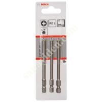 BOSCH BITS EXTRA HARD PZ1 X 89MM 3 PCS, Hand Tools