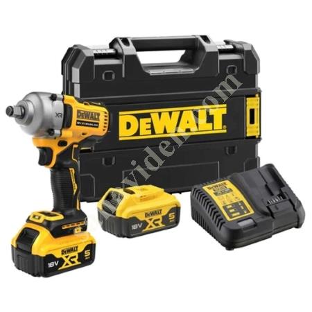 DEWALT BARLESS NUT WINCHER 18V ​​1/2" 5,0 AH 812 NM, Cordless Hand Tools