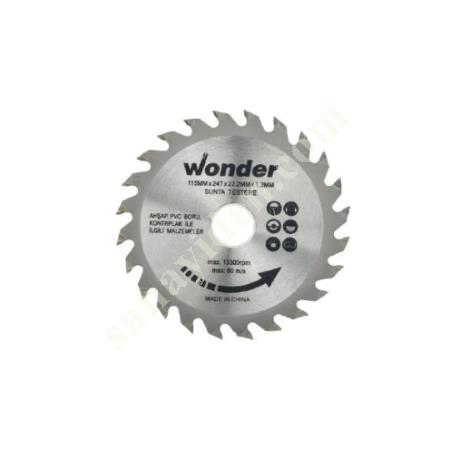 WONDER SUNTA KESME TESTERE 165X36X30,0, Elektrikli Diğer El Aletleri