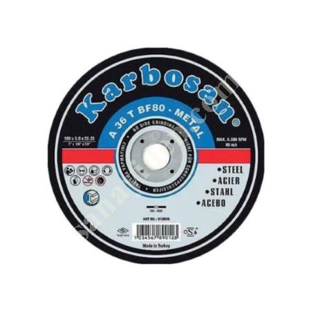 KARBOSAN METAL CUTTING 180X2,5 NK FLAT 10040, Hand Tools