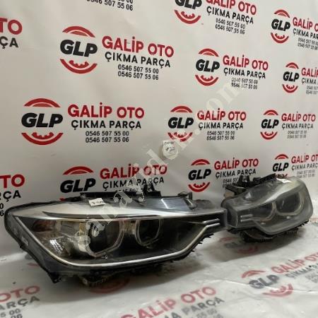 BMW F30 SOL FAR HATASIZ ORJİNAL ÇIKMA, Oto & Y. Parça