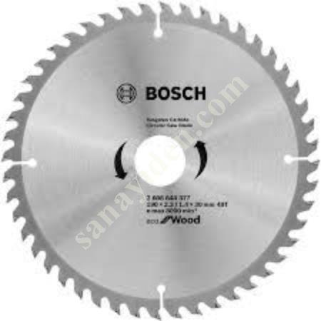 BOSCH DAİRE TESTERE EKO (SUNTA KESME) 190X30 MM 48 DİŞ, Elektrikli Diğer El Aletleri