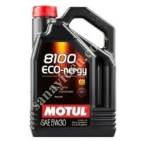 MOTUL 8100 ECO-NERGY 5W-30 ENGINE OIL 5 LT, Engine Oils