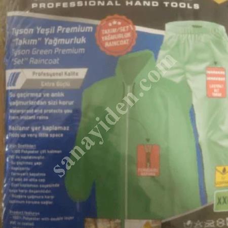 IMPORTED NEW GENERATION GREEN SUIT RAINCOAT WITH ZIPPER AND SNAP, Occupational Safety Equipment - Ohs Equipment