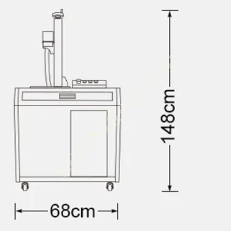 FIBER LASER MARKING - 20W/30W/50W - TABLE STATION, Label Marking Machines