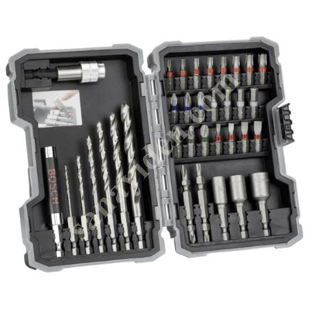 BOSCH PROFESSIONAL WOOD DRILLING AND SCREWING SET 35 PIECES, Hand Tools