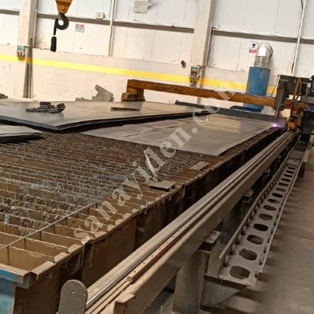 AJAN MARKA 3X12 MT 260 AMPER CNC PLAZMA TEZGAHI, Plazma Kesim