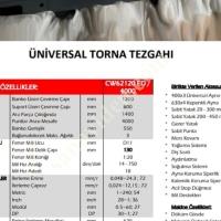 ÇİN TORNA 1200X4000 - STOKTAN ANINDA TESLİM!, Makina