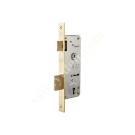 KALE MORTISE DOOR LOCK WITH SINGLE KEY - YELLOW 40 MM, Locks