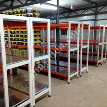 3 WAREHOUSE RACK. 150-300 KG CARRYING CAPACITY H. RACK, Warehouse / Shelving Systems