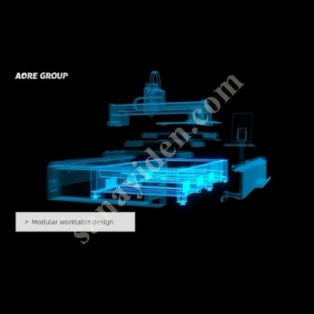 AORE GROUP LAZER, Makina