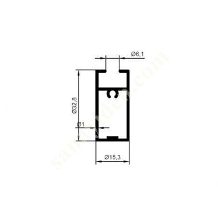 28-5561 / HANGER PROFILE PRODUCTS | SHOWER CABIN PROFILES, Aliminium