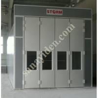 STORM 9000 COMMERCIAL VEHICLE PAINTING AND DRYING CABINET, Electrostatic Powder Coating