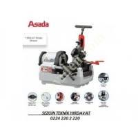 ASADA BEAVER 100 AT 4'' BENCH TYPE THREADING MACHINE, Pafta - Thread And Groove Opening Machines